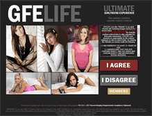 Tablet Screenshot of gfelife.com